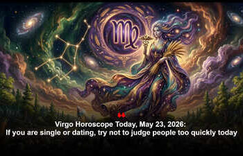 Virgo Horoscope Today, May 23, 2026: If you are single or dating, try not to judge people too quickly today