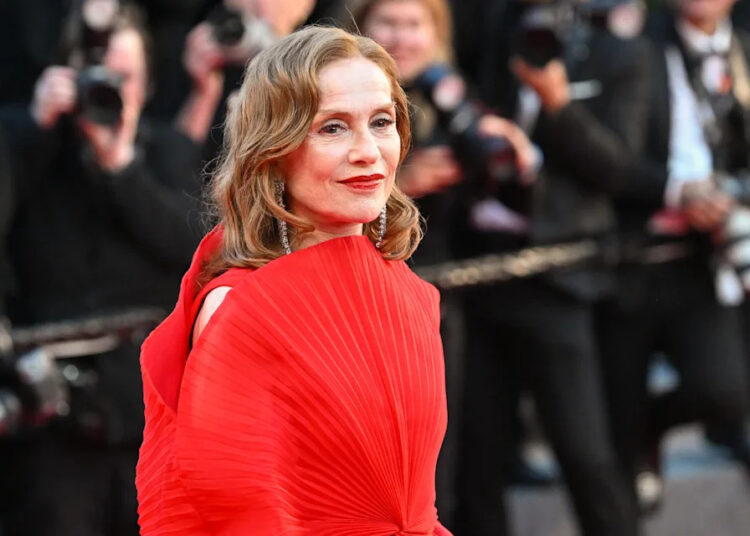 Isabelle Huppert at the premiere of 'Histoires Parallees (Parallel Tales)' at the 79th Festival de Cannes held at Palais des Festivals on May 14, 2026 in Cannes, France.