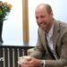 Britain's Prince William, The Duke of Cornwall, reacts as he speaks with care home residents during his visit to the Isles of Scilly Hospital on the day he officially opens a new facility there, in St Mary's, Isles of Scilly, Britain, May 22, 2026.