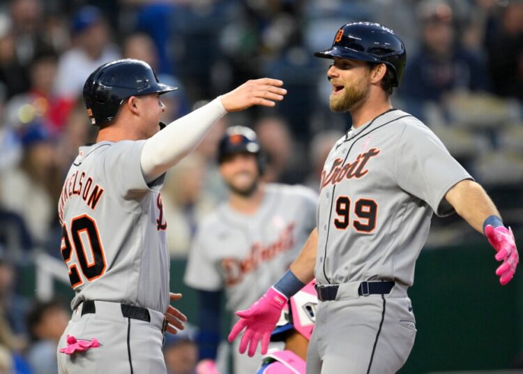 Workman's pinch-hit homer leads Tigers past Royals 6-3 to stop 5-game skid