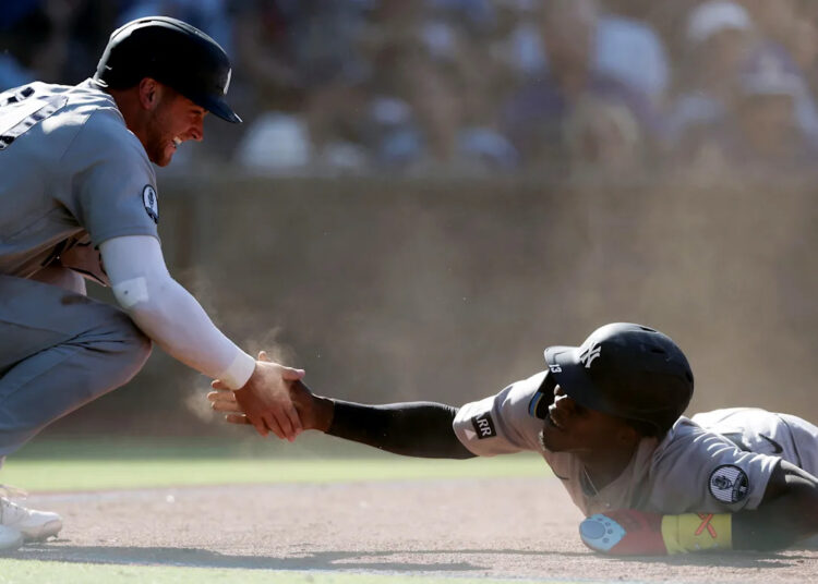 Yankees rally for 4-3 win over Royals, despite home runs from Salvador Perez, Bobby Witt Jr.