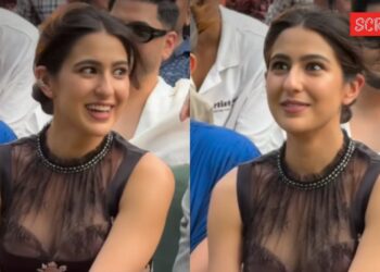 'Ye kya bol raha hai?': Shocked Sara Ali Khan reacts at host's inappropriate joke about knowing celebs 'from behind'