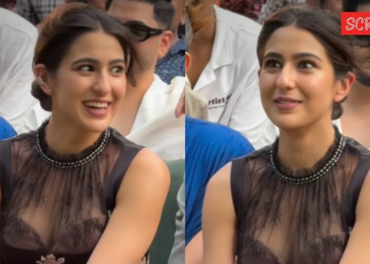 'Ye kya bol raha hai?': Shocked Sara Ali Khan reacts at host's inappropriate joke about knowing celebs 'from behind'