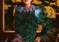 Zendaya brought dramatic movement and color to the Vogue Brasil shoot with a shimmering fringe dress and classic beauty styling.