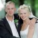 Norman Cook and Zoe Ball on their wedding day, 1999