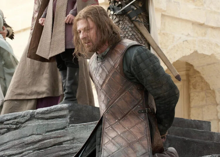 Sean Bean as Ned Stark on 'Game of Thrones'Credit: Everett