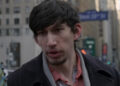 Adam Driver as Robby Vickery, talking to a woman in Law & Order: SVU.