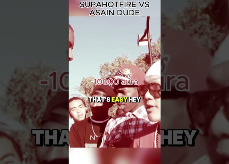 SUPAHOTFIRE ROASTS RANDOM MAN  #aura #funny #roast #comedy #celebrity #aurafarming #celebrityroast