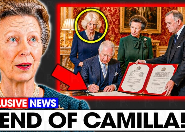 King Charles Signs Royal Order Granting Princess Anne The Title Of Princess Royal Regent