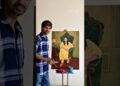 Peaceful village life #potrait #painting #artist