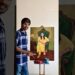 Peaceful village life #potrait #painting #artist