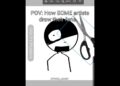 POV: How SOME artists draw their fans. #pov #drawing
