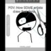 POV: How SOME artists draw their fans. #pov #drawing