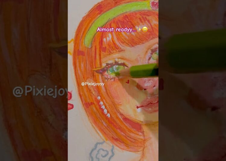 Trying JELLY ARTSTYLE🫧🧁💘#art#sketchbook#drawing#artist#fyp#trending#foryou#cute