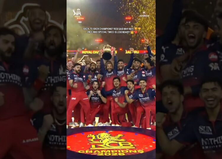 BACK-TO-BACK IPL CHAMPIONS? YES PLEASE! | royal challengers Bangalore | RCB winning moments #rcb