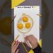 Real or Drawing? 🍳💛 #shorts #drawing #art #draw #egg #artist #painting #creative