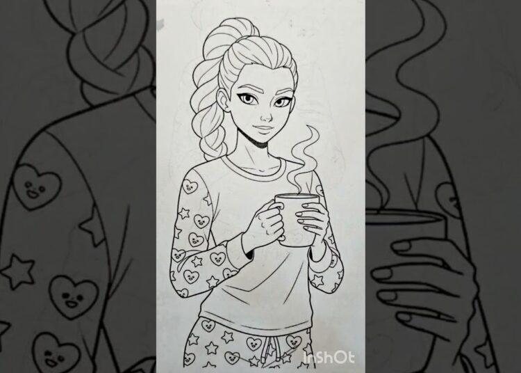 Rumi’s Smile Hits Different ✨ #coloringadventure #art #haveitoldyoulatelythatiloveyou