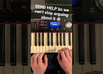 SMB is FIGHTING about this! #piano #sheetmusicboss #music #iphone