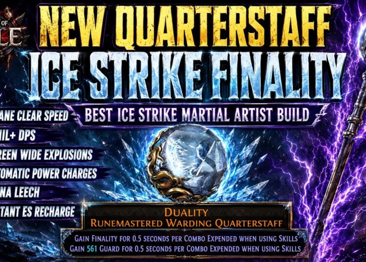 Finality Ice Strike Martial Artist – The best Monk build | 0.5 Runes of Aldur