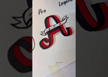 Letter “A“. #howtodraw #art #drawing #artist #shorts