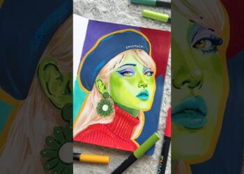 RANDOM COLOR CHALLENGE! Pt2 #art #reto #artista