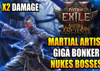 PoE 2 – Giga Bonker Martial Artist NUKES – Day 3-6 Update – 0.5 Monk Build Guide – Path of Exile 2