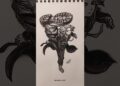 Mikey (Manjiro Sano), stickman to anime drawing #tokyorevengers #mikey #drawing #art #anime