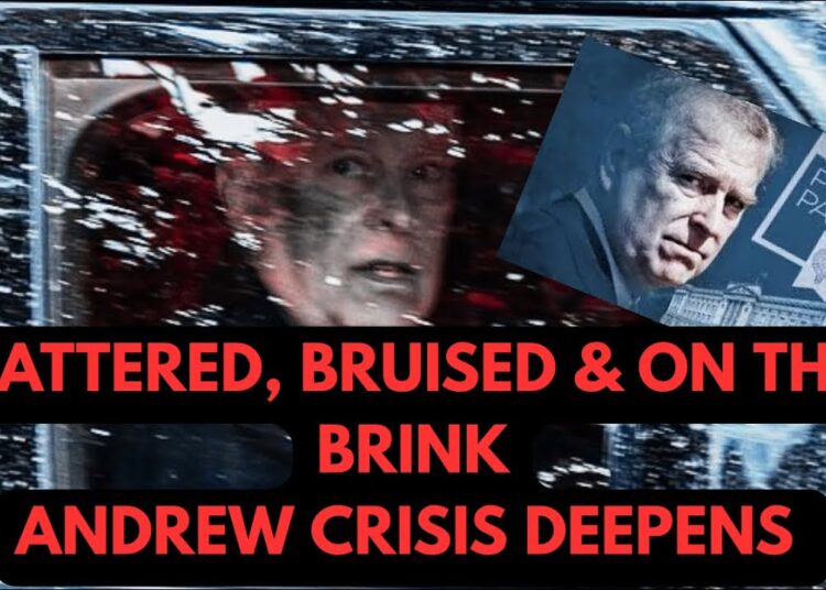 ON THE BRINK ..ANDREW LATEST #royal #crisis #latestnews