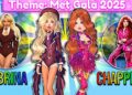 Only RECREATING MET GALA Celebrity OUTFITS For EVERY THEME In DRESS TO IMPRESS! | ROBLOX Challenge