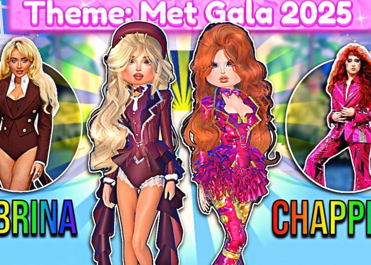 Only RECREATING MET GALA Celebrity OUTFITS For EVERY THEME In DRESS TO IMPRESS! | ROBLOX Challenge