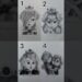 Compilation of super mario galaxy characters 😍❤️✍️ #art #artist #cartoon #drawing #shorts