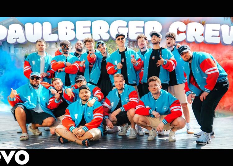 PAULBERGER CREW SONG mit iCrimax, Stanni, Danergy (Offizielles Musikvideo)