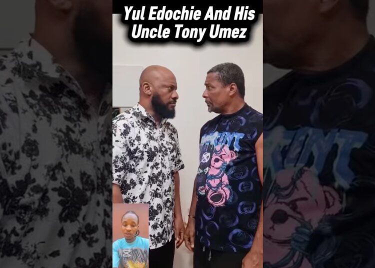 Viral,Yul Edochie And His Uncle Tony Umez #celebrity #viral #fyp #trendingshorts