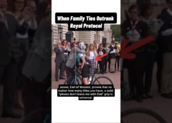 When Royal Protocol Fails 👑 (James Earl of Wessex Cute Moment) #britishroyalfamily ##princeedward