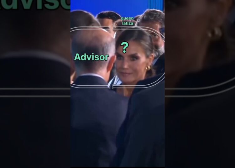 Queen latiza’s Expression ✨#leonor #royal #letizia#princess #advisor #new.