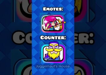 Emotes & Counter💪 (part.9) #clashroyale #royal #gaming #supercell #games #emotes #counter #clash