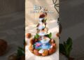 diy mini water fountain ⛲ #diy #shorts #art #viral #youtubeshorts #waterfall #homedecor #handmade