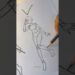 How to draw girl POSE. #howtodraw #art #drawing #artist #shorts