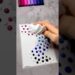 Creating Abstract Art Using Only a Napkin! 🤯🧻 Would you try this technique? 👀