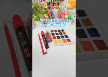 What Art Supplies do You Choose? #shorts #artsupplies