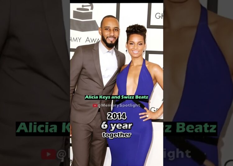 Alicia Keys and Swizz Beatz Evolution Couple #evolution #celebrity #short
