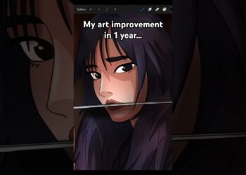 My art improvement in 1 year is INSANE… #Art #digitalart #art #artist #procreate