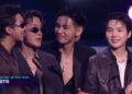 BTS Accepts the Award for Artist of the Year [52nd American Music Awards]