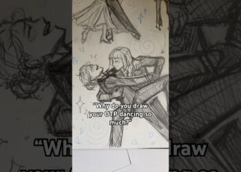 The RookVil waltz 😭🩵 #art #drawing #twst #bl #artist #nefali #anime #twistedwonderland
