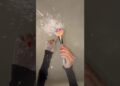 Glitter Rain trend ✨🤍 #glitter #art #shorts #artist #artwork #doityourself #craft #craftideas