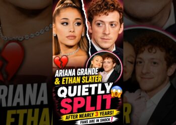 Ariana Grande & Ethan Slater Quietly Split? 😳 #celebrity #shorts #usashorts