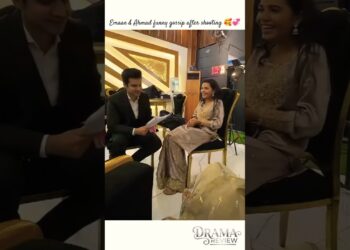 Emaan & Ahmad funny gossip after shooting #laibakhan #viral #trending #emaankhan #gossip