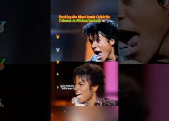 Ranking the Most Iconic Celebrity Tributes to Michael Jackson 👑✨.#MichaelJackson#singer#music