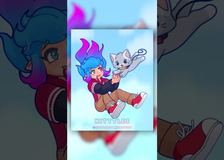 ALTER EGO 💅✨ feat. Kit & Scribbles #Animation #Artist #Trend #FYP