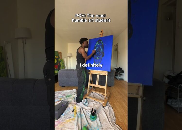 Art students are soooo cocky  #artteacher #artstudent #artschool #artist #relatable